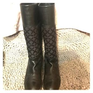 Coach riding boots